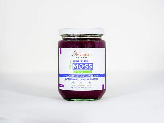 Purple Sea Moss Sean Moss Key Lime Spring Water